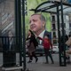A photo of a poster of Turkey's President Recep Tayyip Erdoğan in Istanbul