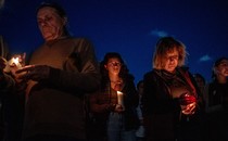 A vigil in Lewiston, Maine