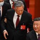 Hu Jintao and Xi Jinping