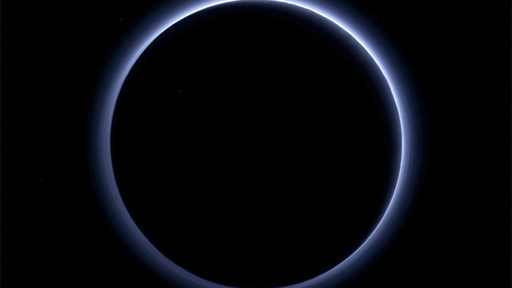 Infrared Of Pluto Planet