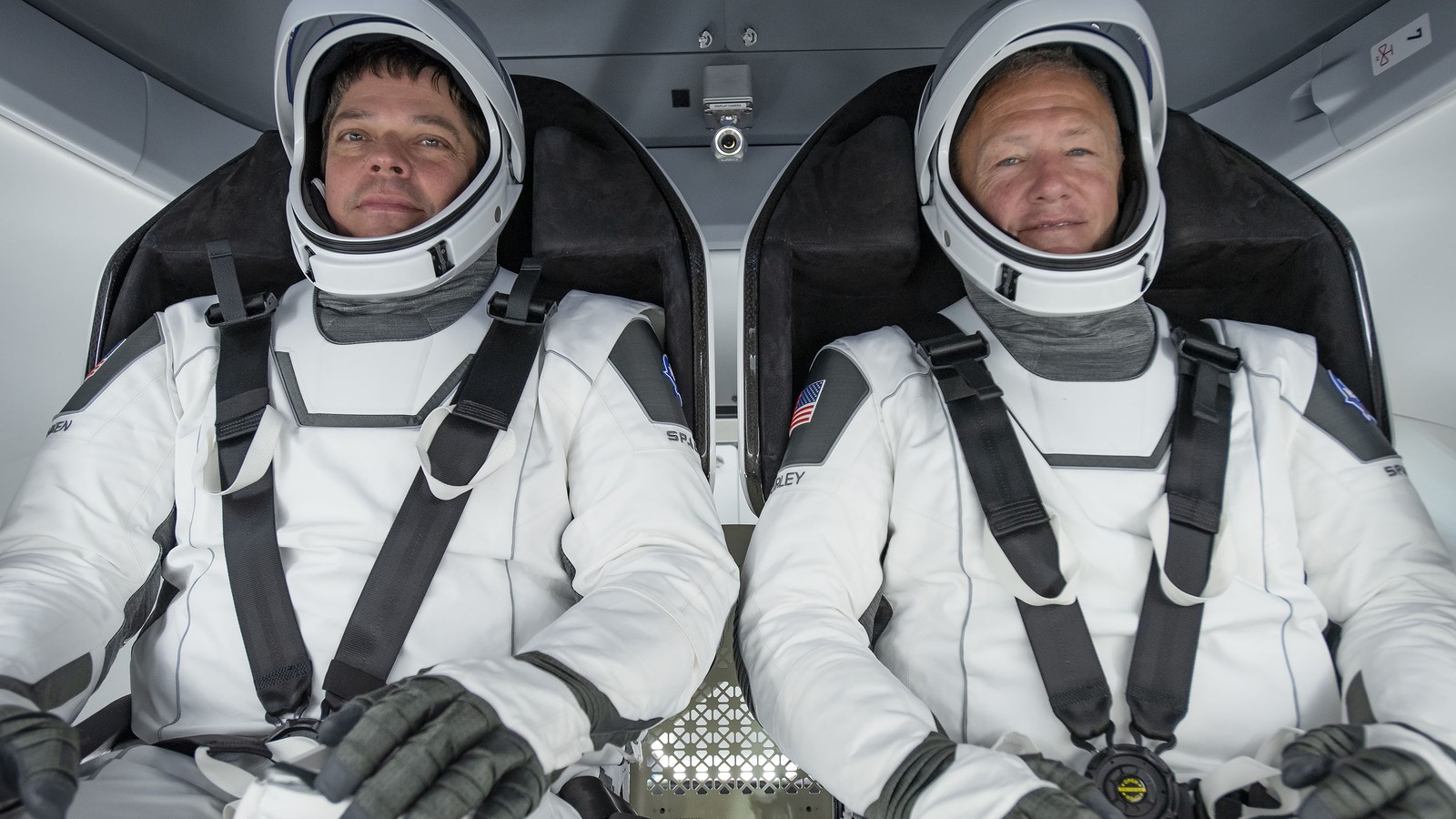 SpaceX astronauts train and speak on Shatner’s rocket trip