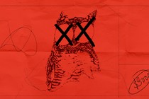 An illustration of the Hooters owl with X's over its eyes.