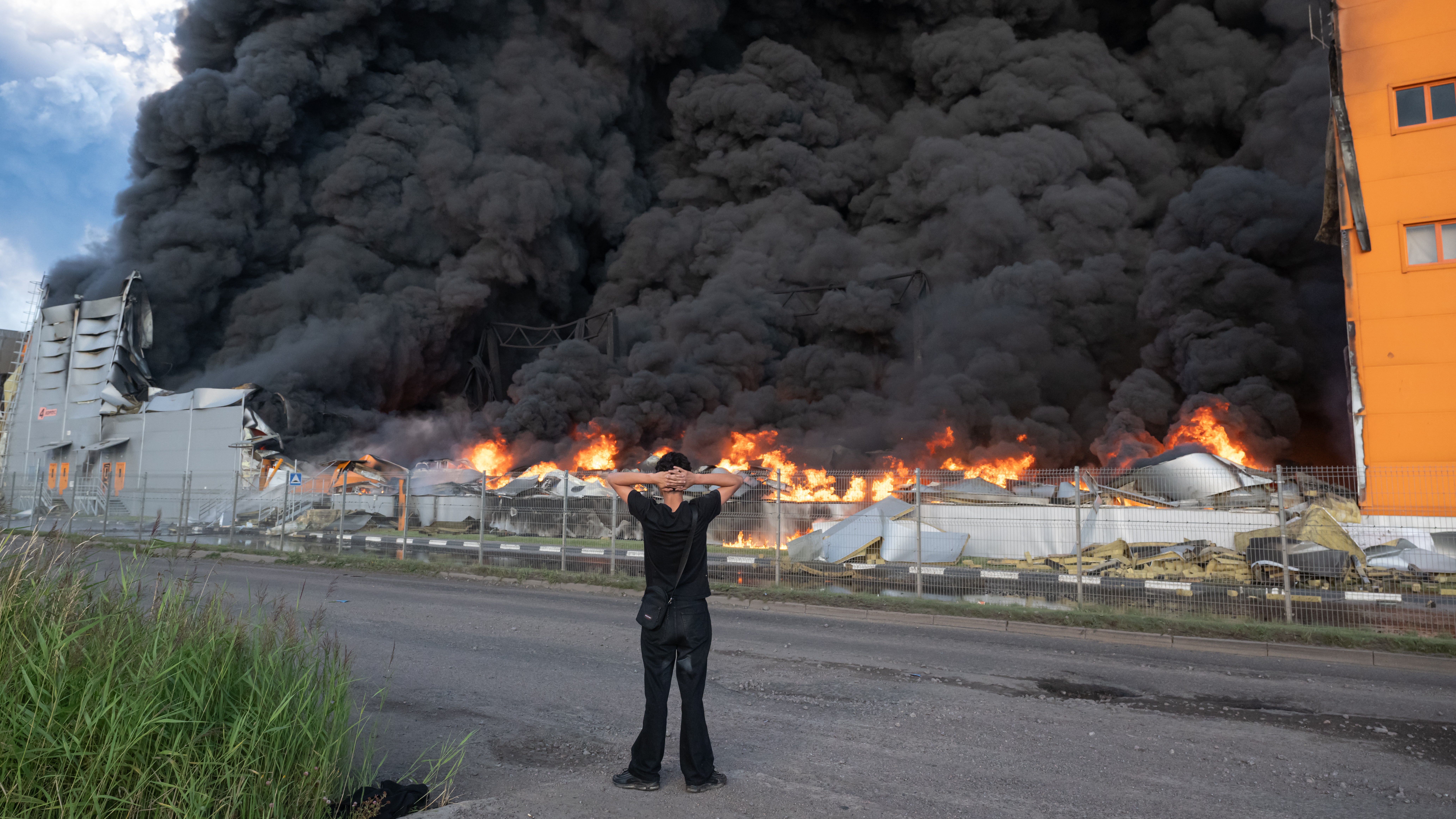 Photos: Drone Attacks on Russia’s Wildberries Warehouses