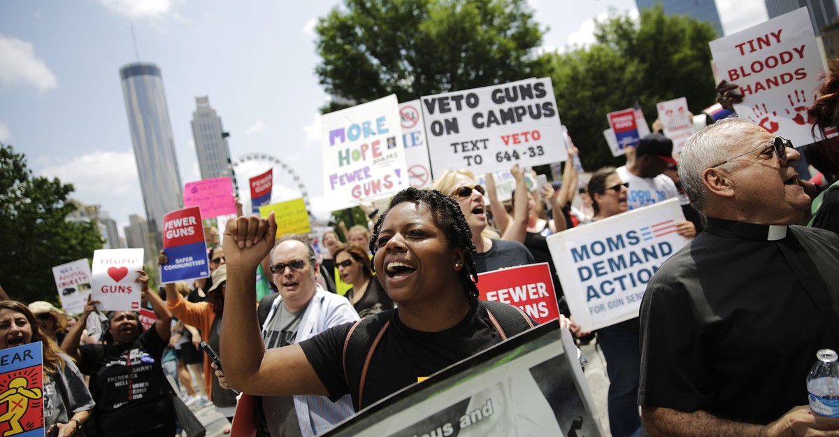 The Real Chaos of Campus Gun Laws - The Atlantic