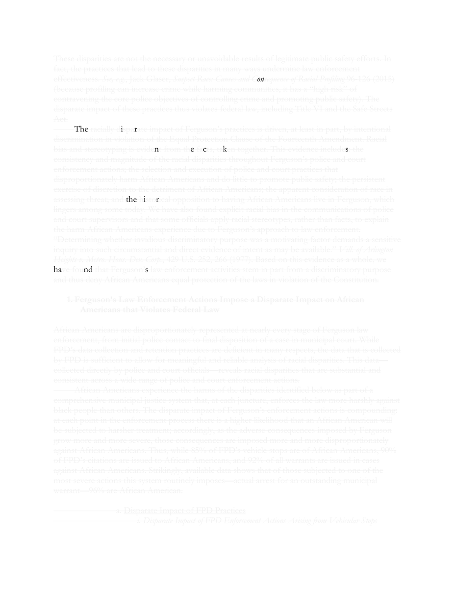 redacted Ferguson Report