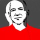 Illustration of Jeff Bezos