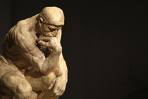 "The Thinker," by Auguste Rodin