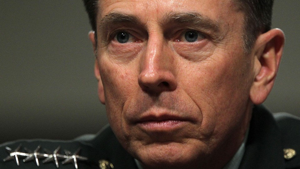 A headshot of David Petraeus