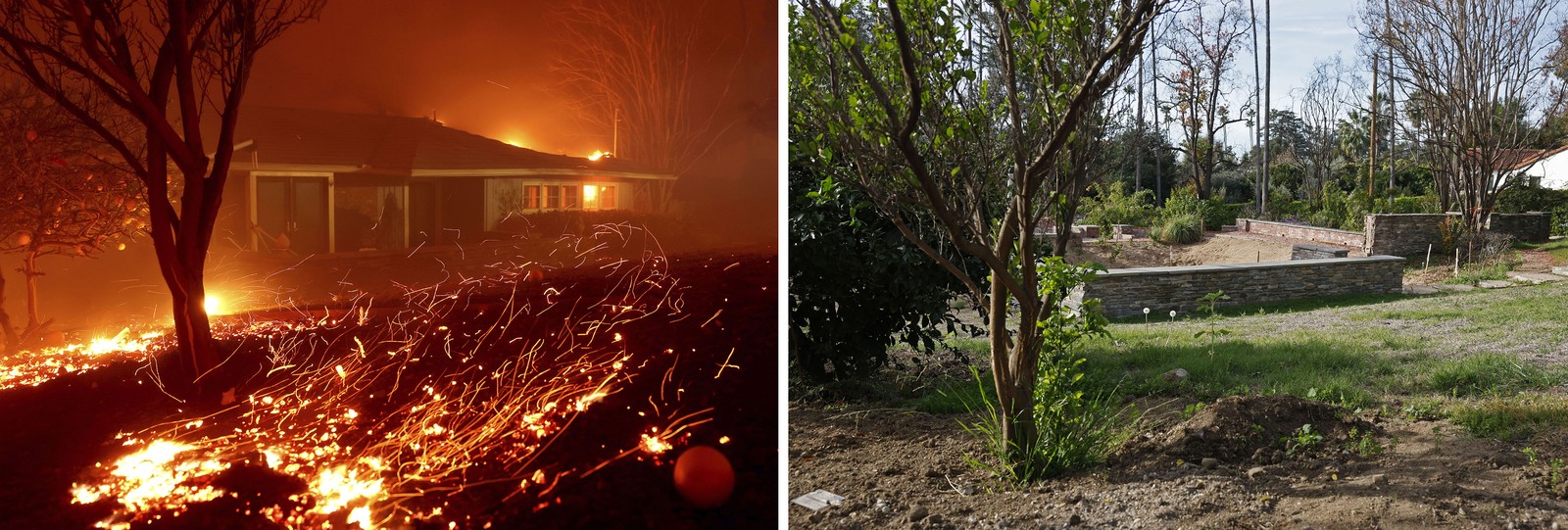 Photos: One Year After the Los Angeles Wildfires - The Atlantic