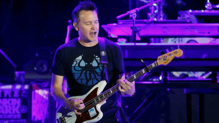 Mark Hoppus of Blink-182 in 2017