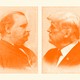 An image of Grover Cleveland next to an image of Donald Trump