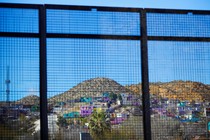 A view across the border into Ciudad Juarez, Mexico