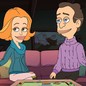 A family sits around a board game in a scene from 'Big Mouth'