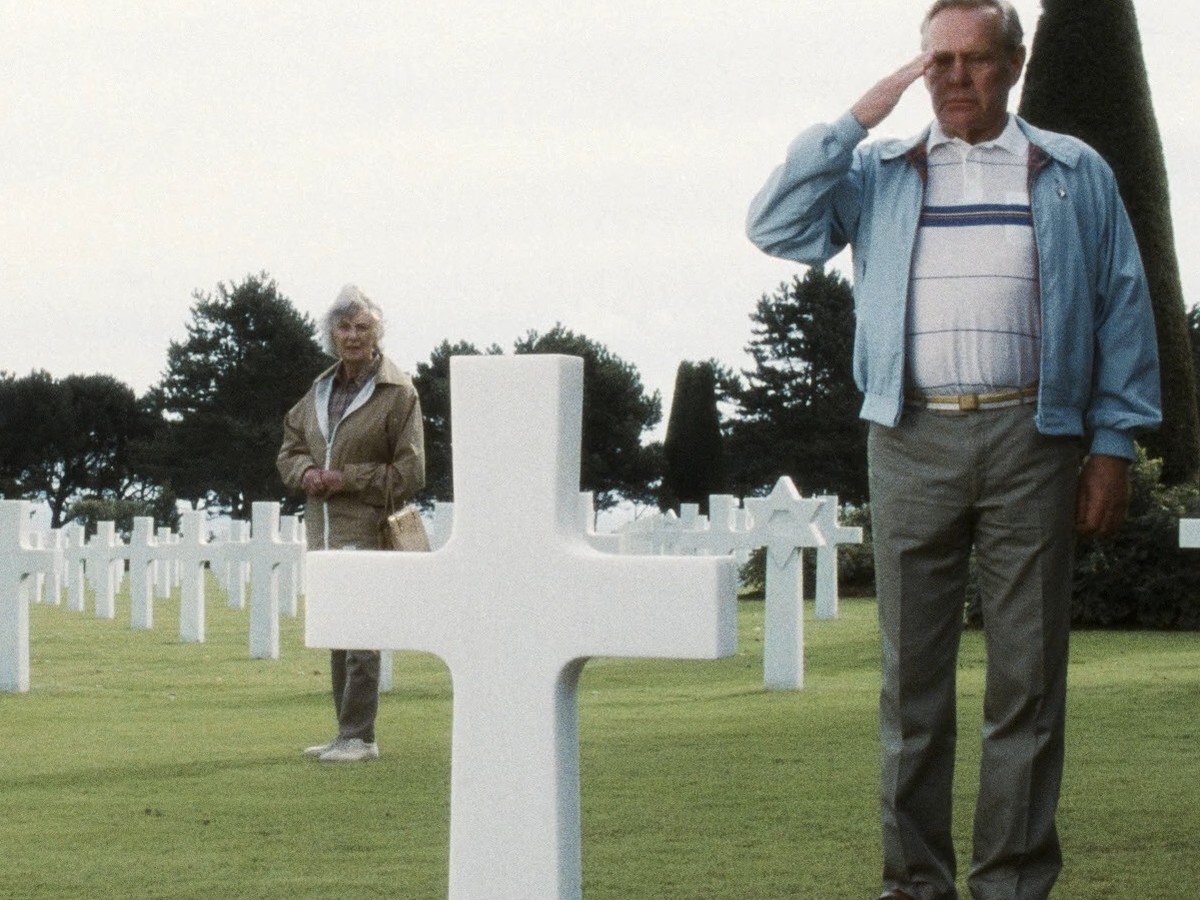 When Private Ryan visits Captain Miller’s grave in Saving Private Ryan