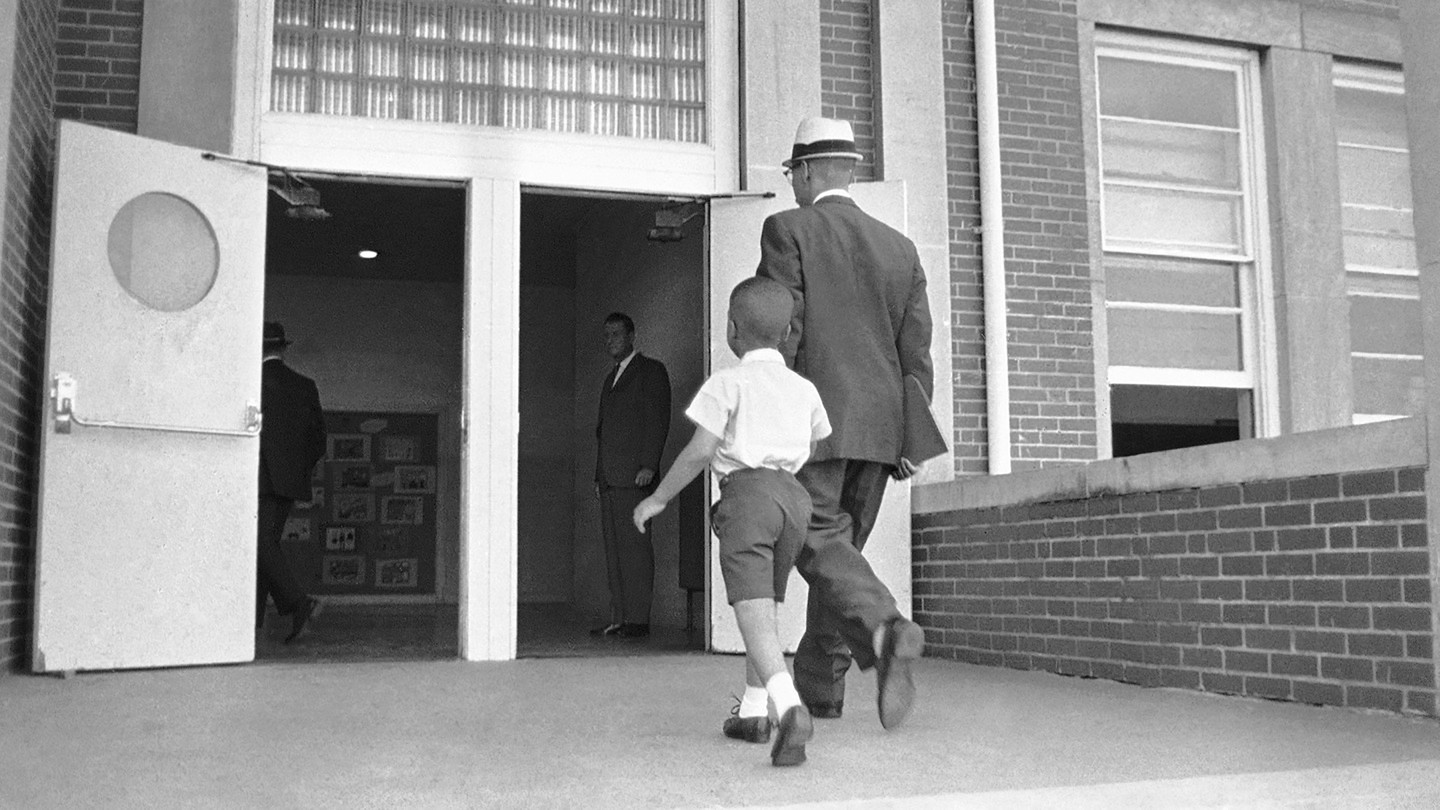 Sonnie Hereford and his dad walked into the front doors of Fifth Avenue School on September 3, 1963, when Sonnie was 6.