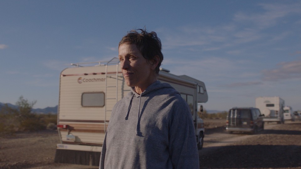 Frances McDormand in the film 'Nomadland'