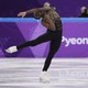 Maé-Bérénice Méité, of France, performs in the ladies single figure skating short program at the Winter Olympics