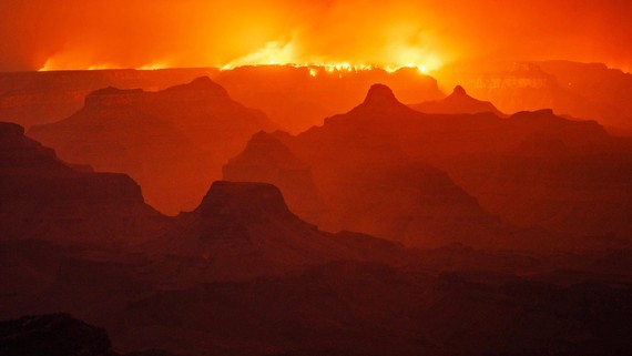 Photos: The Grand Canyon Burns