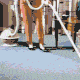 video collage of women cleaning their houses