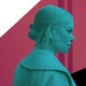 Nicole Kidman and Harris Dickinson looking at each other
