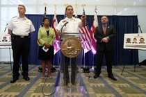 Metropolitan Police Department Chief Peter Newsham speaks during a news conference in Washington on June 15, 2017.