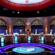Iranian presidential candidates attend a debate at a television studio in Tehran, Iran, on June 20, 2024.