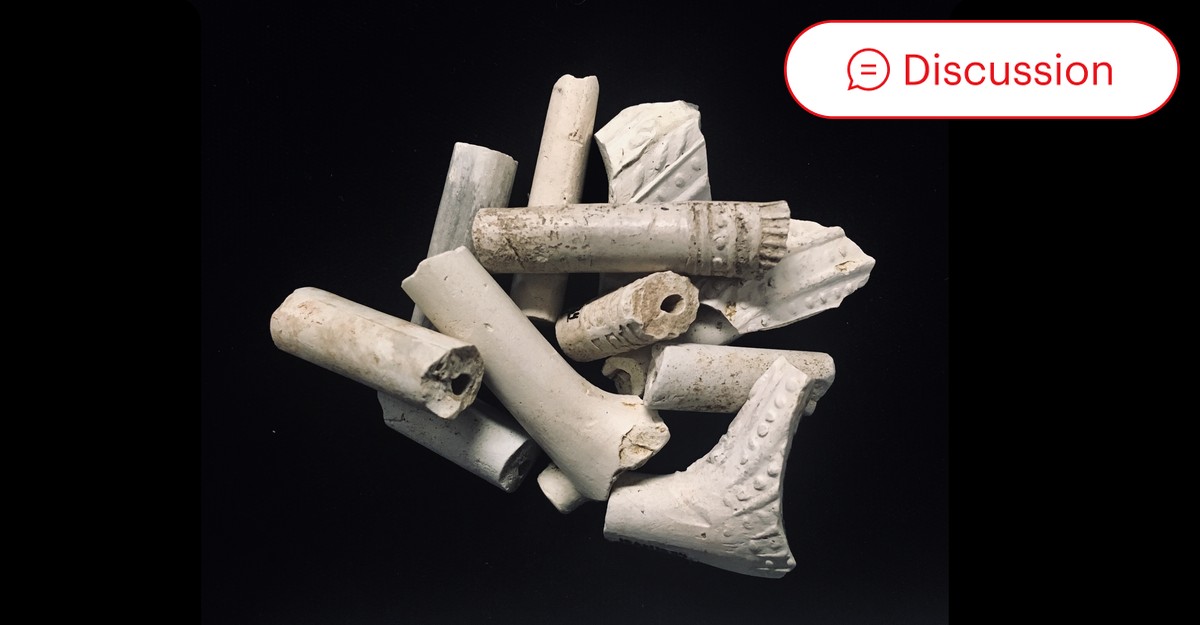 press down as pipe tobacco crossword Tobacco-Pipe DNA From a Plantation Traced to Africa