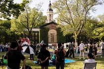 Protesters at Princeton University