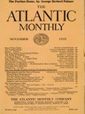 November 1921 Cover