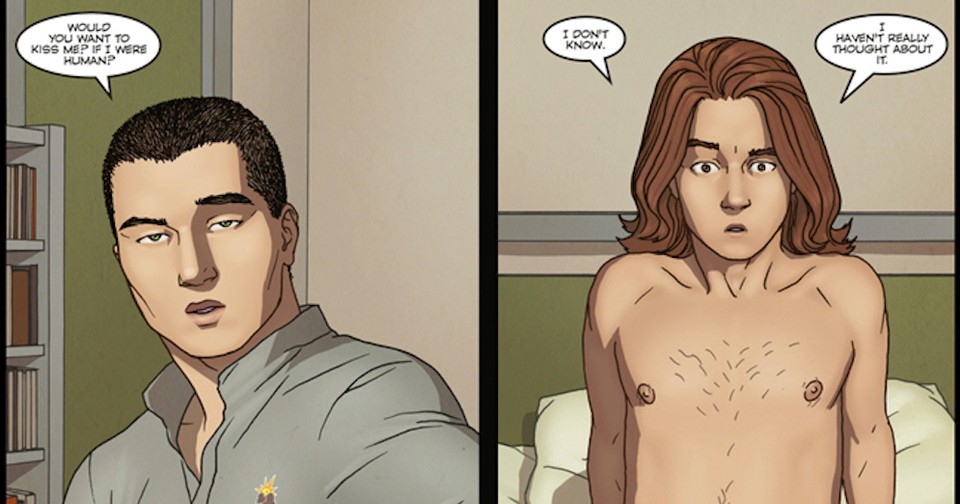 960px x 504px - The Sci-Fi Comic Book That Portrays Gay Romance as Completely Ordinary -  The Atlantic