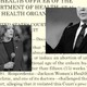 Collage showing legal text and pictures of Kamala Harris and Tim Walz