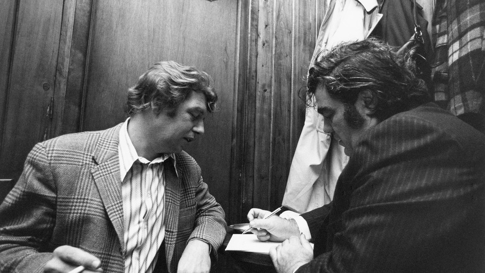 Pete Hamill and Jimmy Breslin