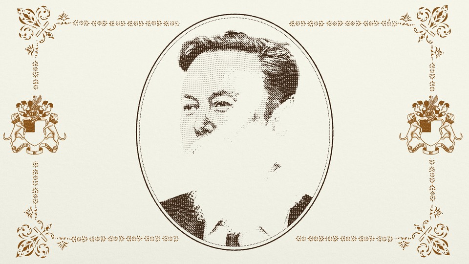 Elon Musk's face, partially rubbed out, on a fancy certificate