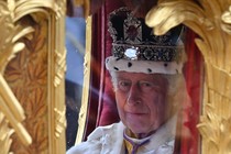 King Charles at his coronation
