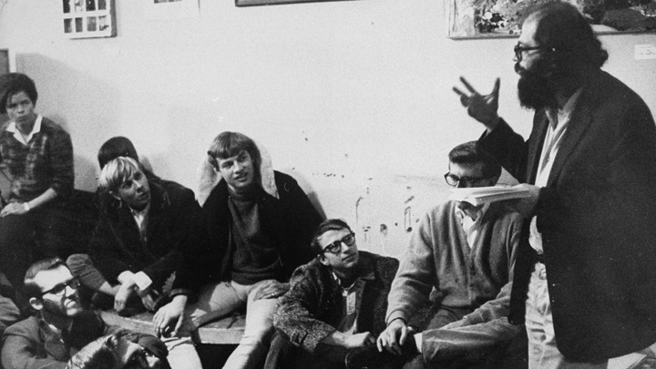 Ginsberg reading poetry