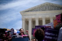 Planned Parenthood president Dr. Leana Wen speaks at a protest against anti-abortion legislation at the U.S. Supreme Court on May 21, 2019