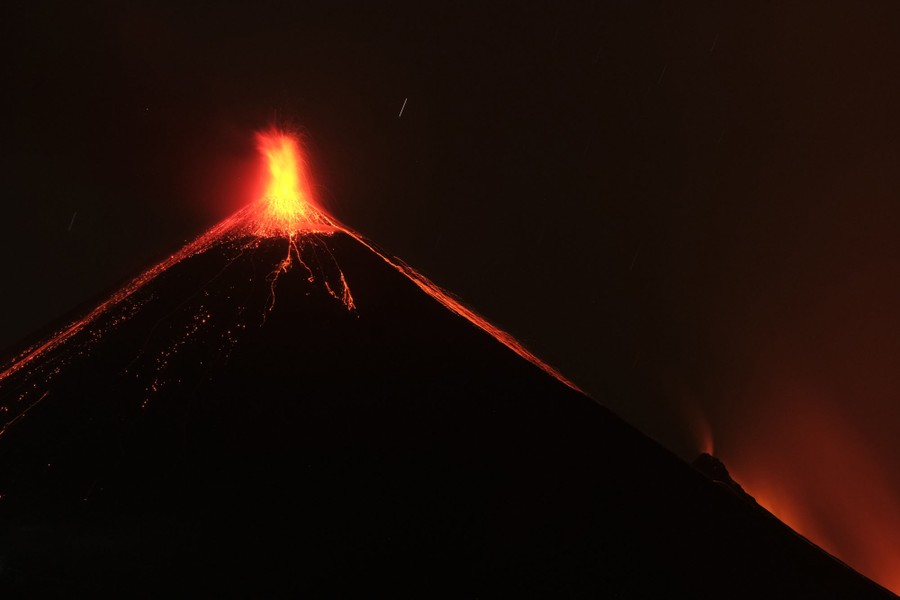 Photos: Pilgrims, Prayers, and Pizza on Pacaya Volcano - The Atlantic