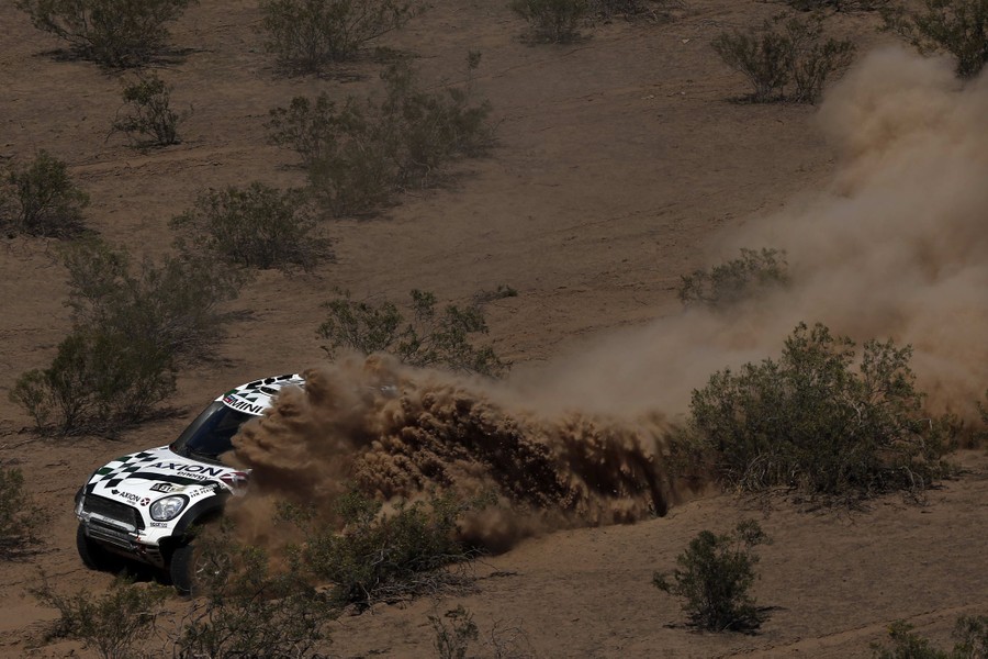 Dakar desert rally по сети