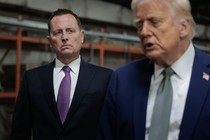 A photo of Ric Grenell and Donald Trump