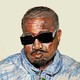 Illustration of Kanye West in sunglasses