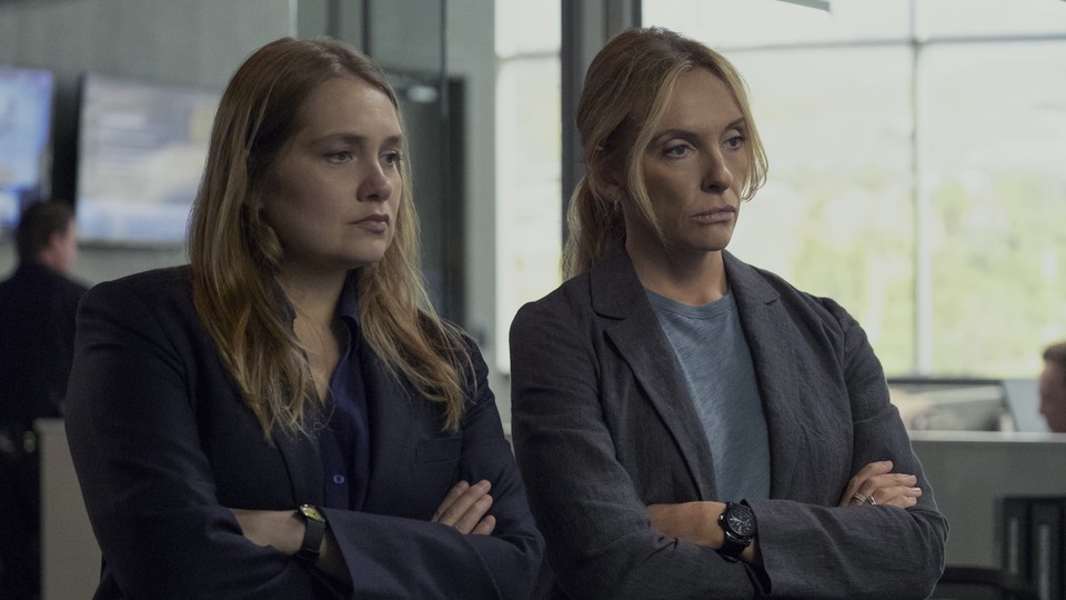 Merritt Wever and Toni Collette in Netflix's 'Unbelievable'