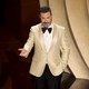 Jimmy Kimmel presents at the 96th Oscars