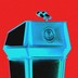 An illustration of an empty podium