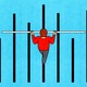 Illustration of a person walking across a bar graph like a tightrope.