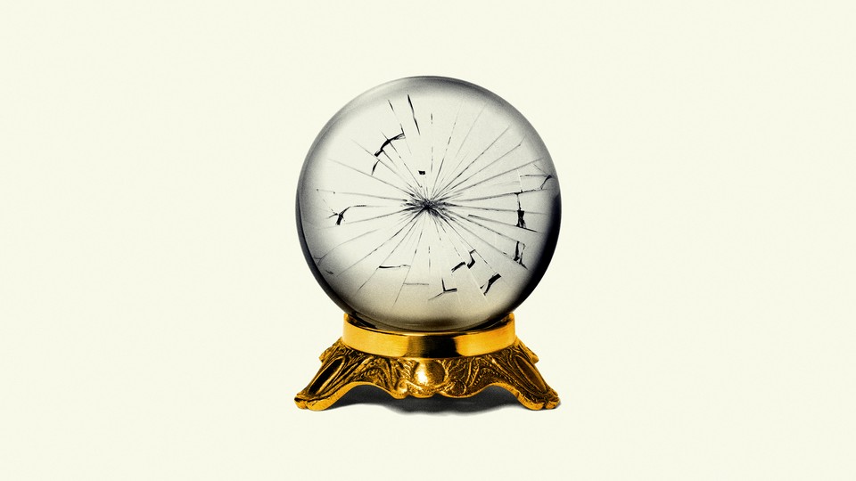 A broken crystal ball