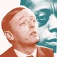 Photo-illustration with overlapping cut-out photos of William F. Buckley Jr. and James Baldwin.
