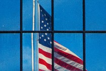 An American flag
